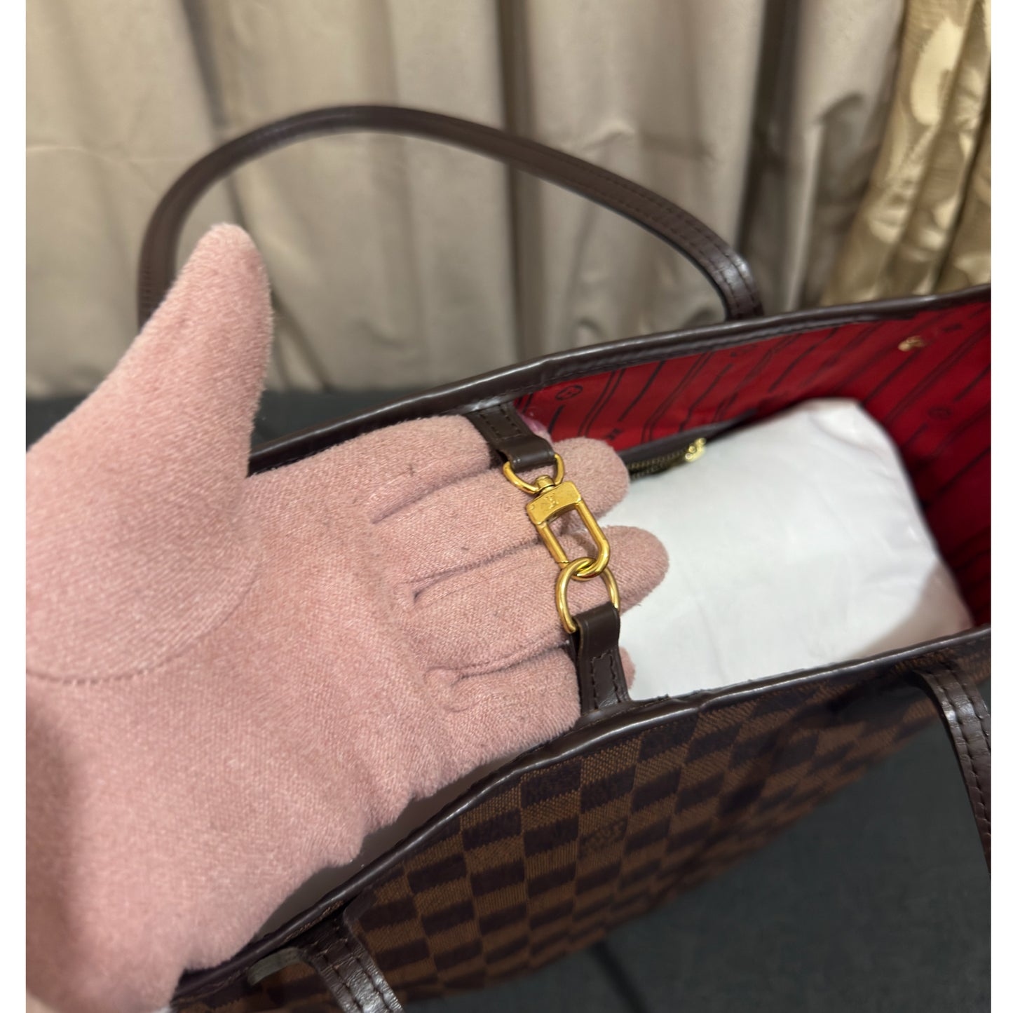 Louis Vuitton Neverful MM Damier Ebene