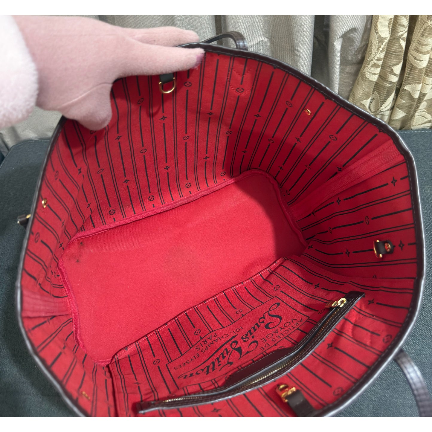 Louis Vuitton Neverful MM Damier Ebene