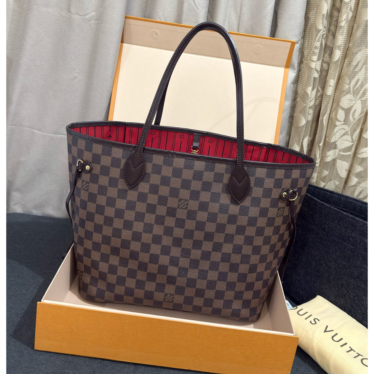 Louis Vuitton Neverful MM Damier Ebene