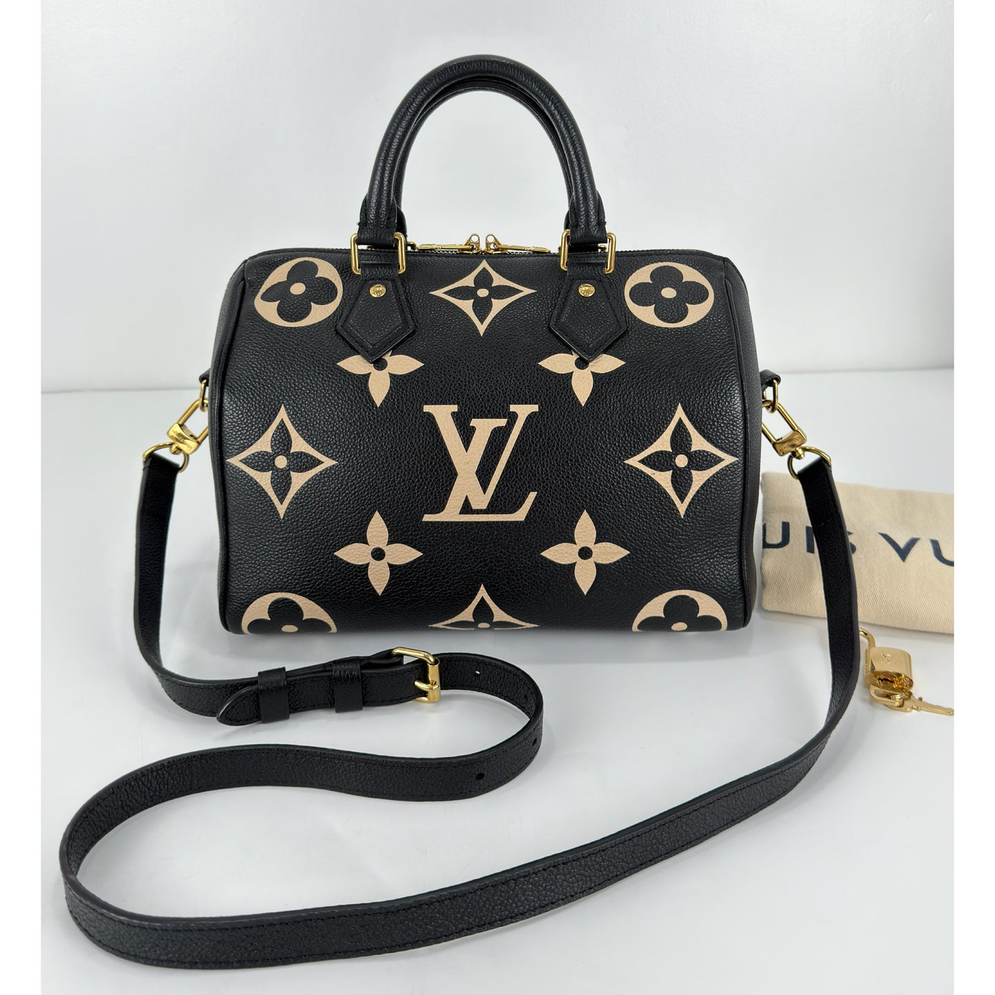 Louis Vuitton Speedy Bandoulière 25 Bicolor Monogram