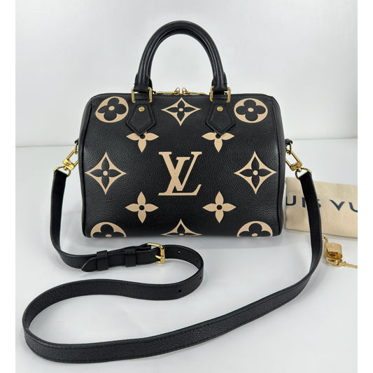 Louis Vuitton Speedy Bandoulière 25 Bicolor Monogram