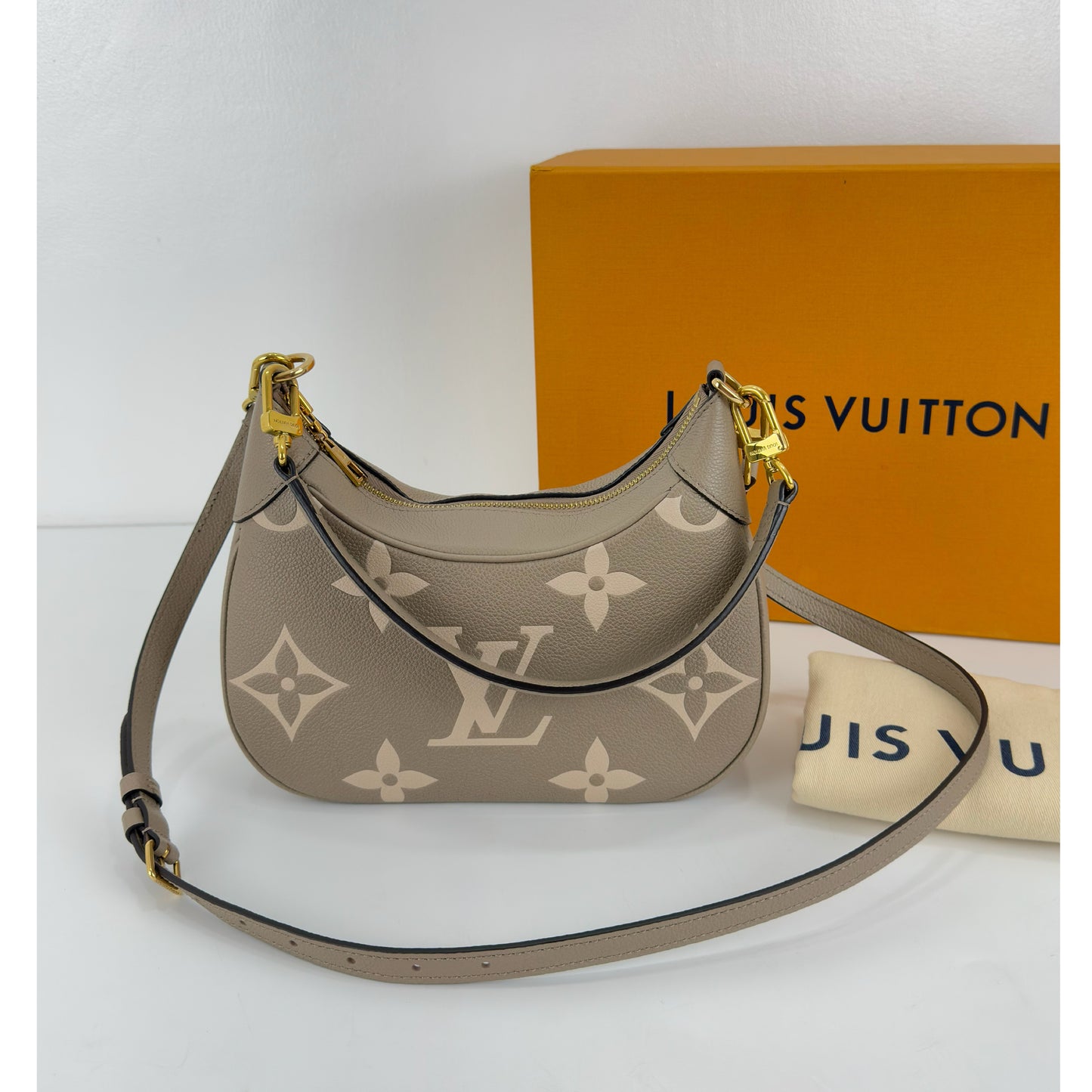 Louis Vuitton Bicolor Monogram Empreinte Bagatelle NM