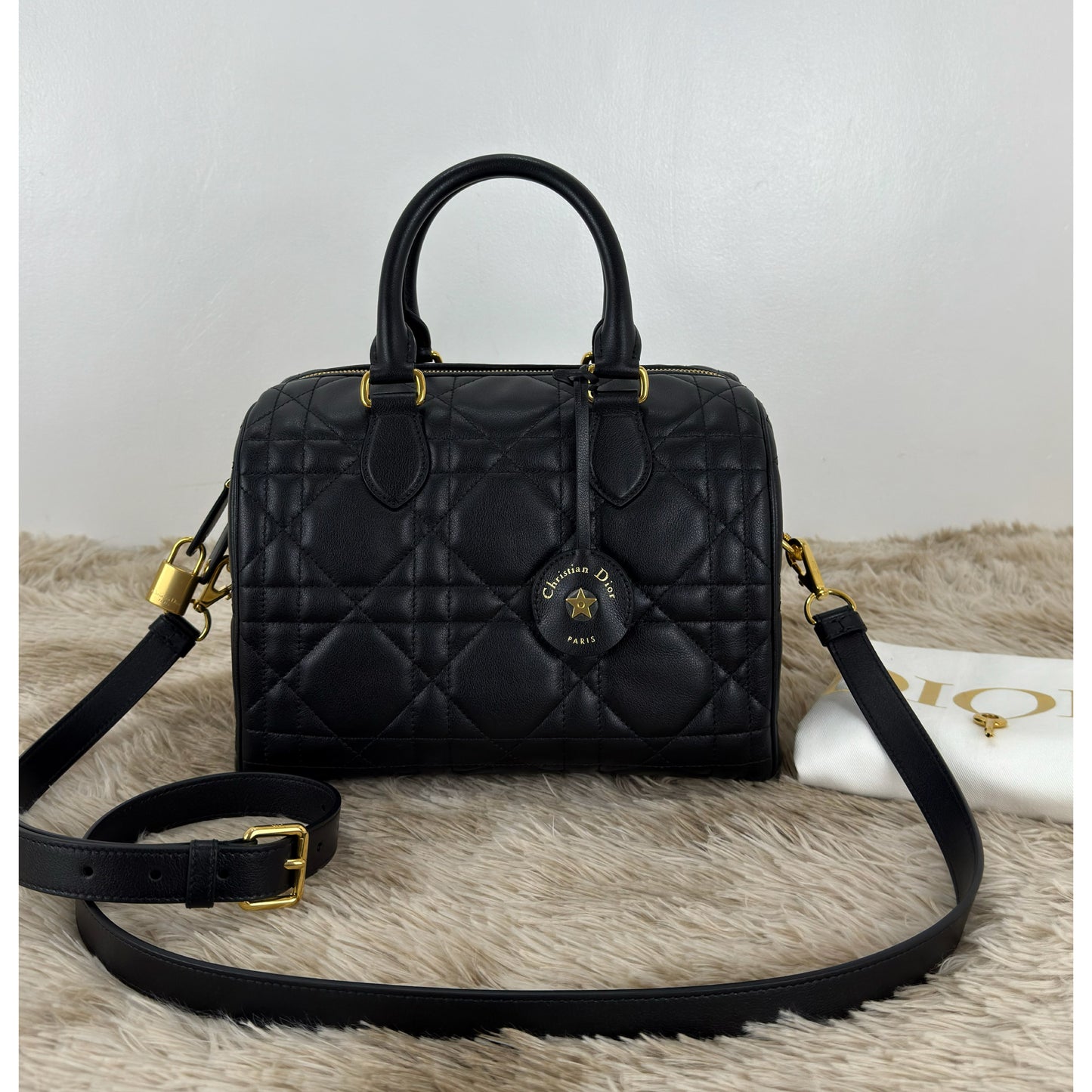 Christian Dior Groove 25 Macrocannage Calfskin