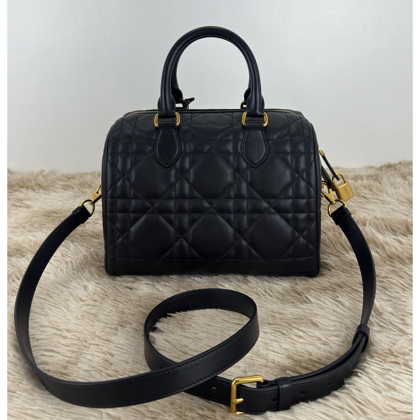 Christian Dior Groove 25 Macrocannage Calfskin