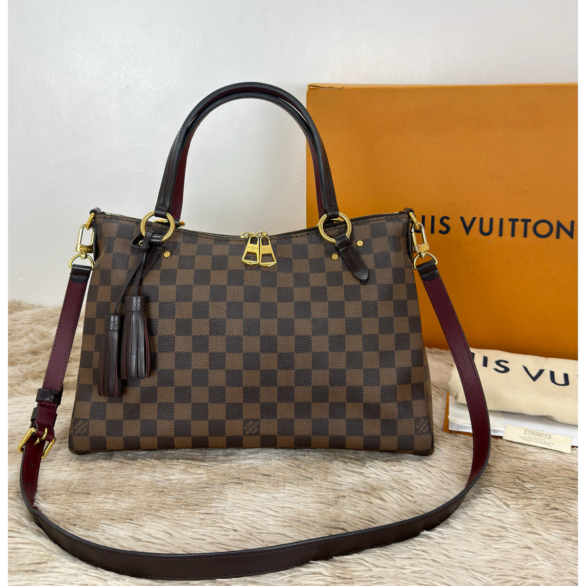 Louis Vuitton Damier Ebene Lymington Bag