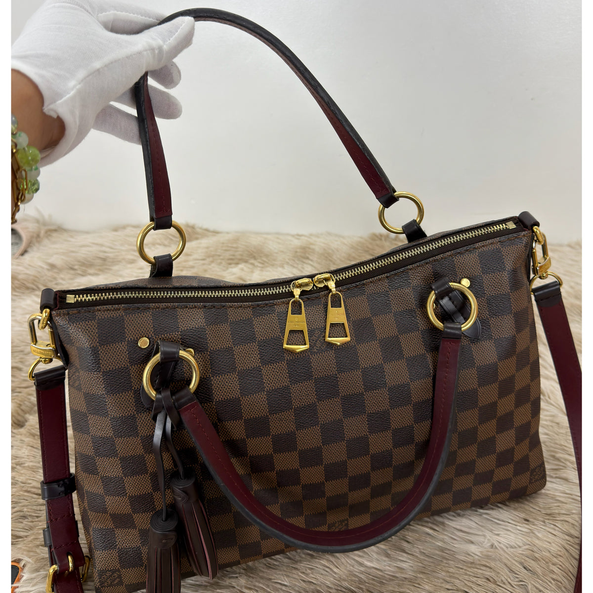 Louis Vuitton Damier Ebene Lymington Bag