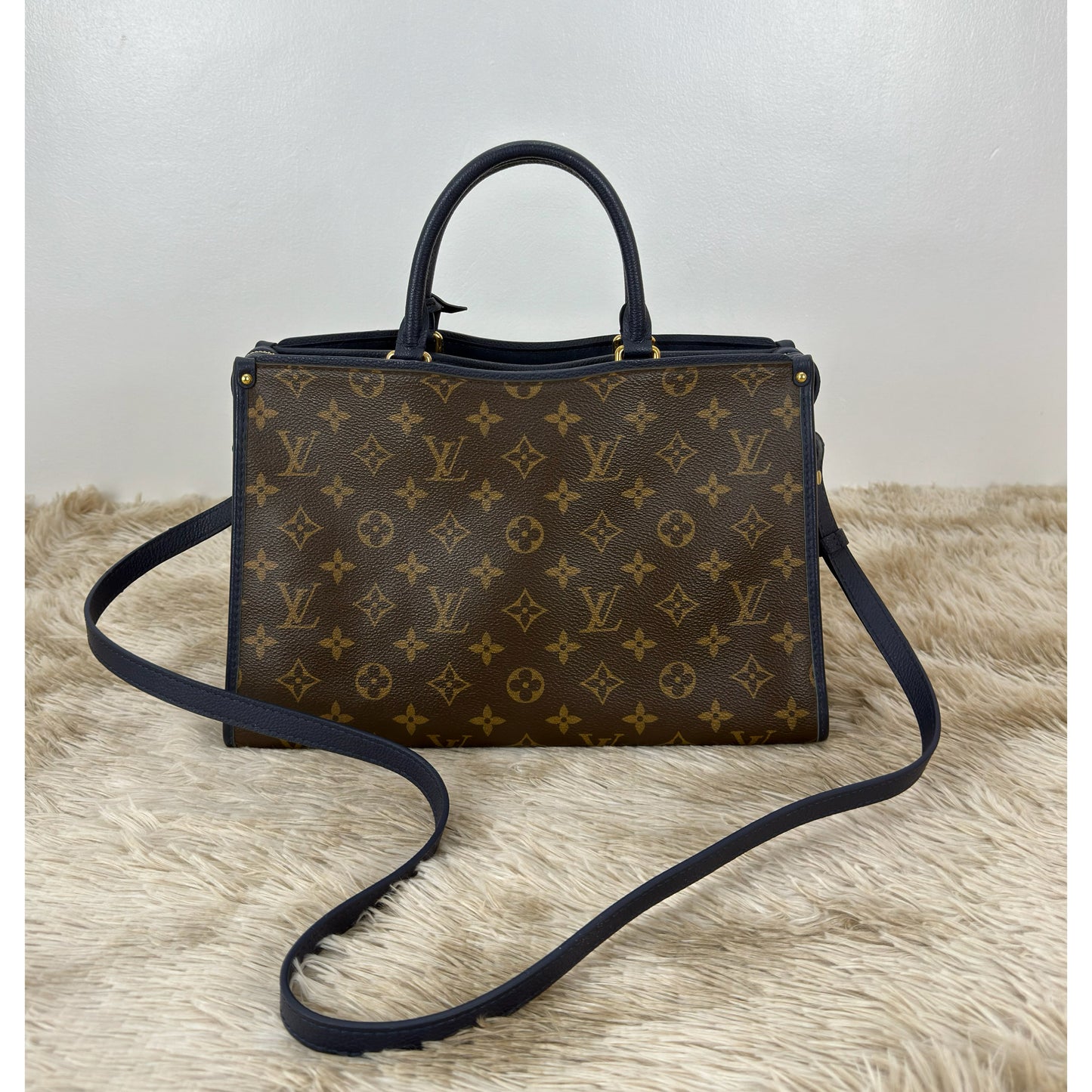 Louis Vuitton Popincourt PM Monogram Marine Canvas