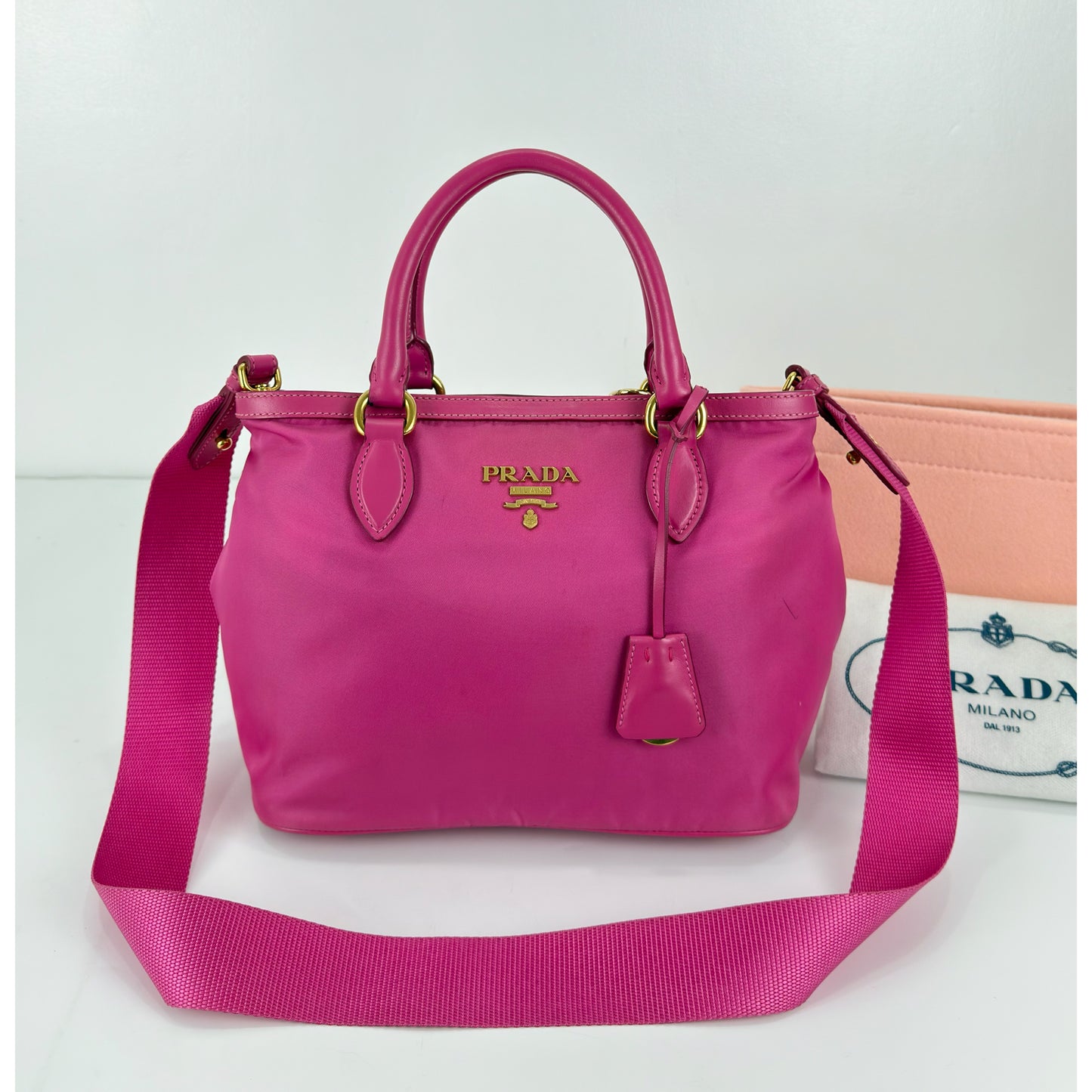 Prada Pink Prada Tessuto Nylon