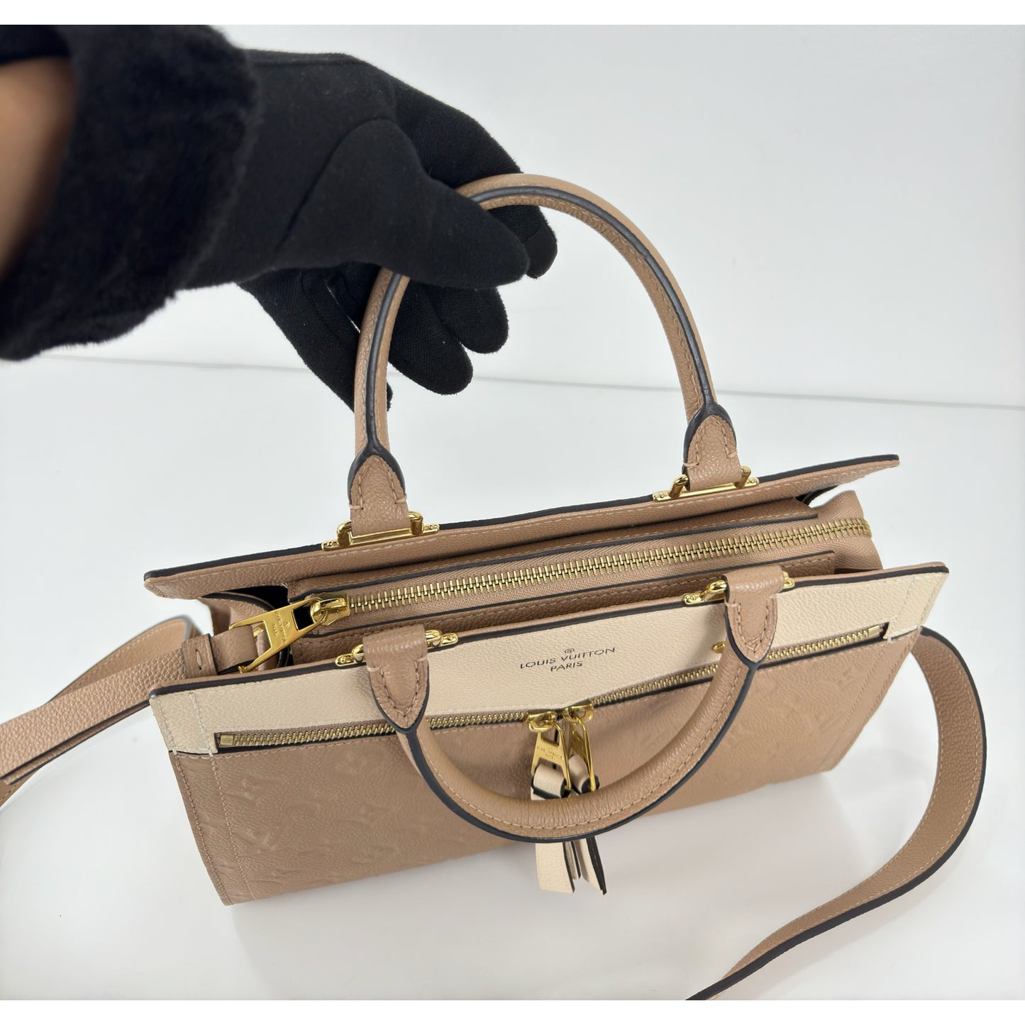 Louis Vuitton Sully Tote PM Empreinte Leather