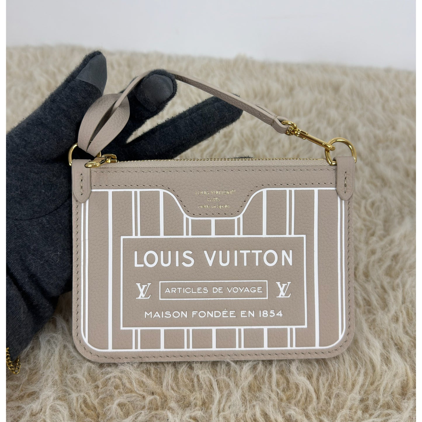 Louis Vuitton Inside Out BB Limestone Monogram