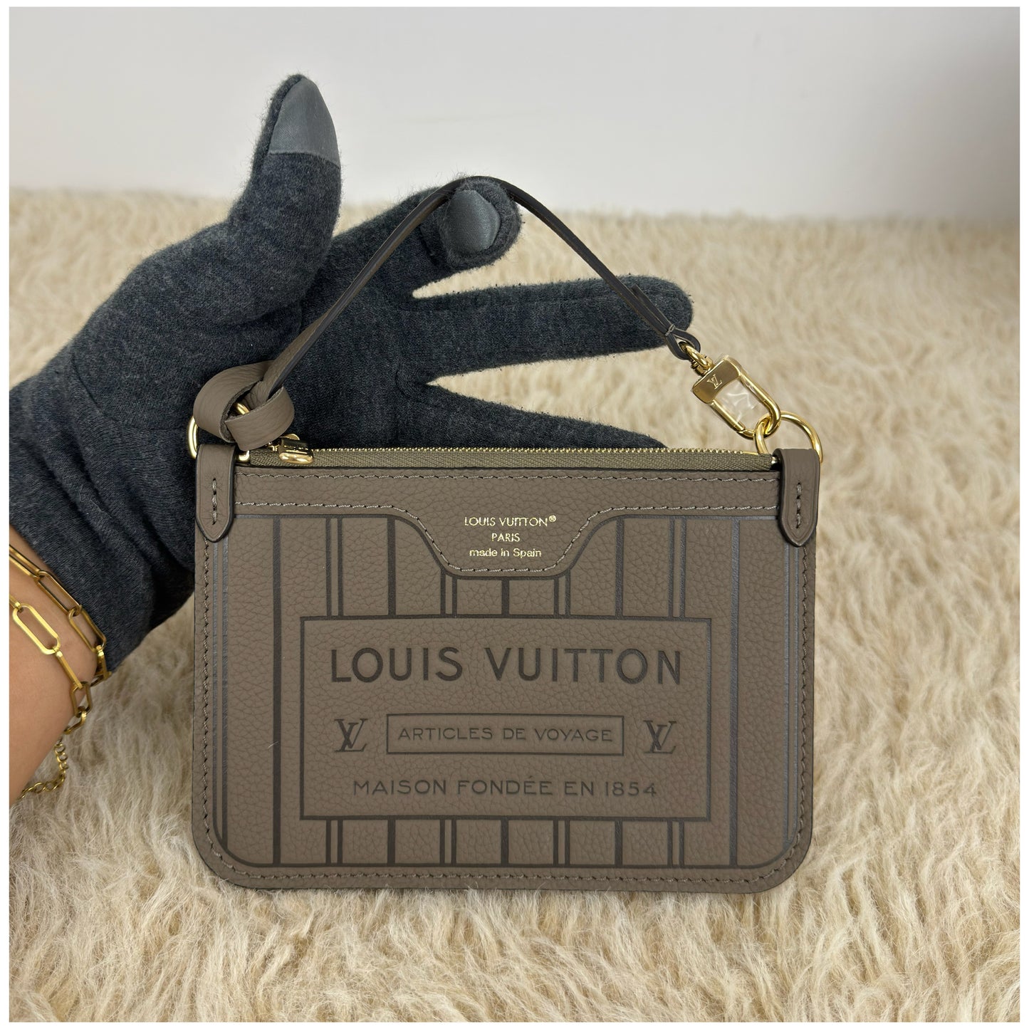 Louis Vuitton Inside Out BB Dark Fango Monogram