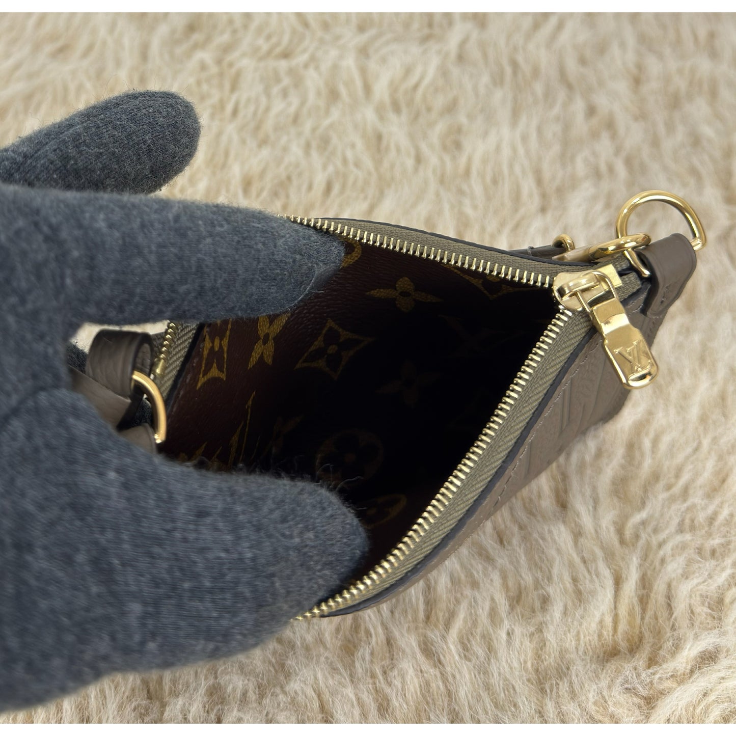 Louis Vuitton Inside Out BB Dark Fango Monogram