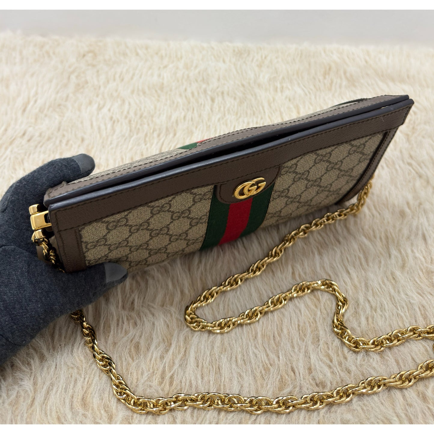 Gucci GG Ophidia Small GG Supreme Chain