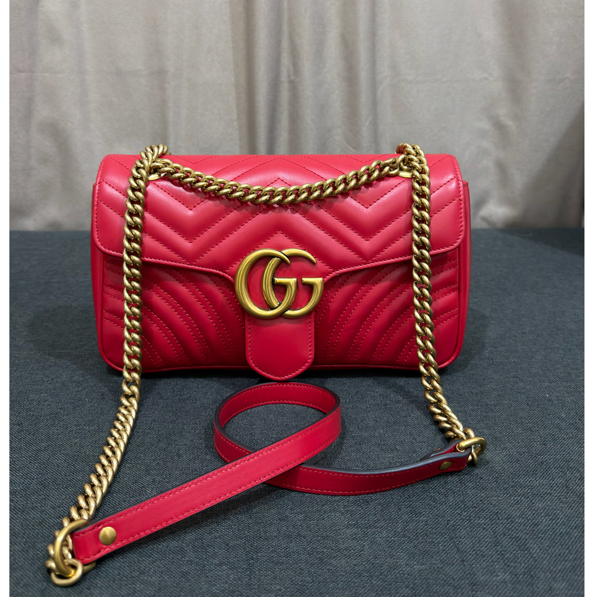 Gucci Medium Marmont Flap Matellasé Shoulder Bag