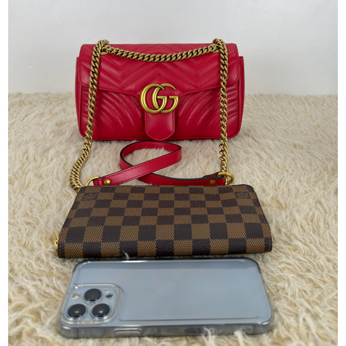 Gucci Medium Marmont Flap Matellasé Shoulder Bag