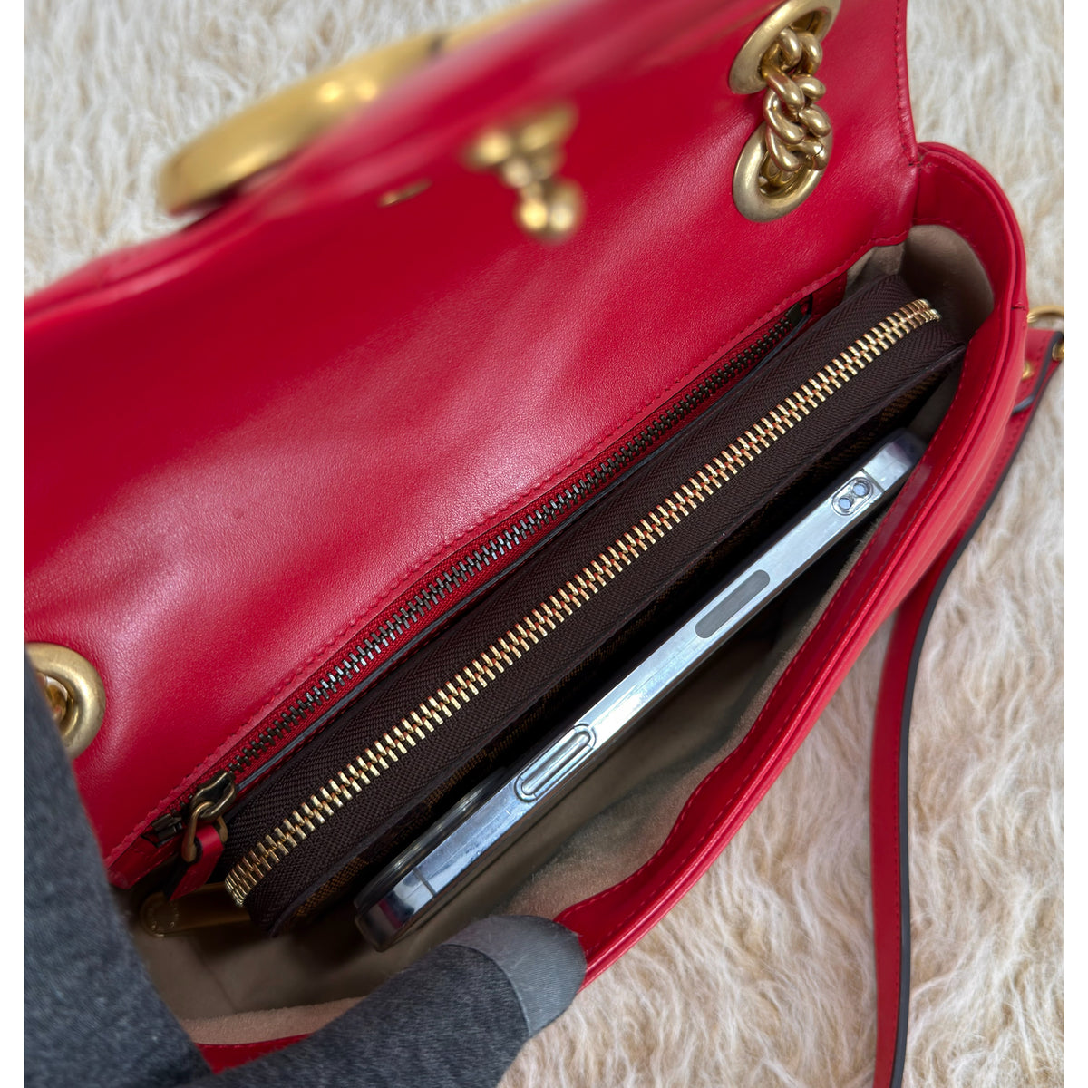 Gucci Medium Marmont Flap Matellasé Shoulder Bag