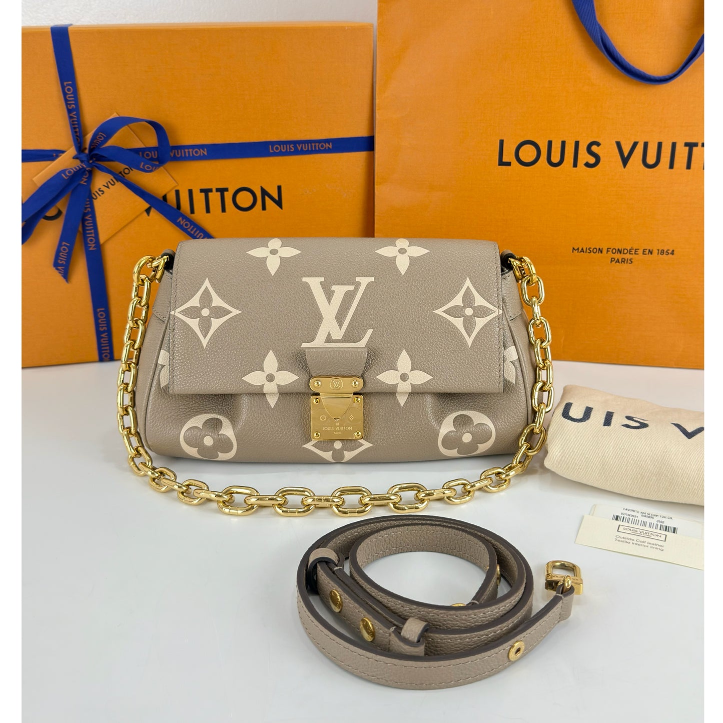 Louis Vuitton Favorite Bicolor Monogram Empreinte