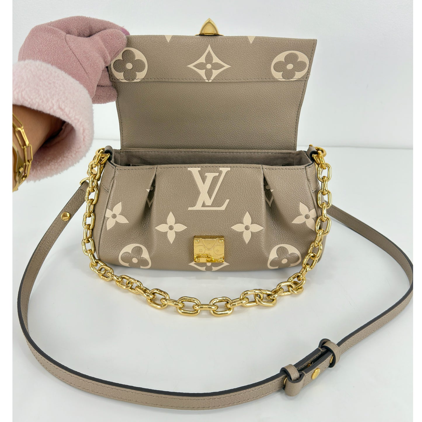 Louis Vuitton Favorite Bicolor Monogram Empreinte