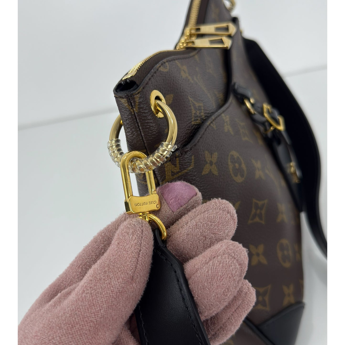 Louis Vuitton Monogram Canvas Odeon PM Noir