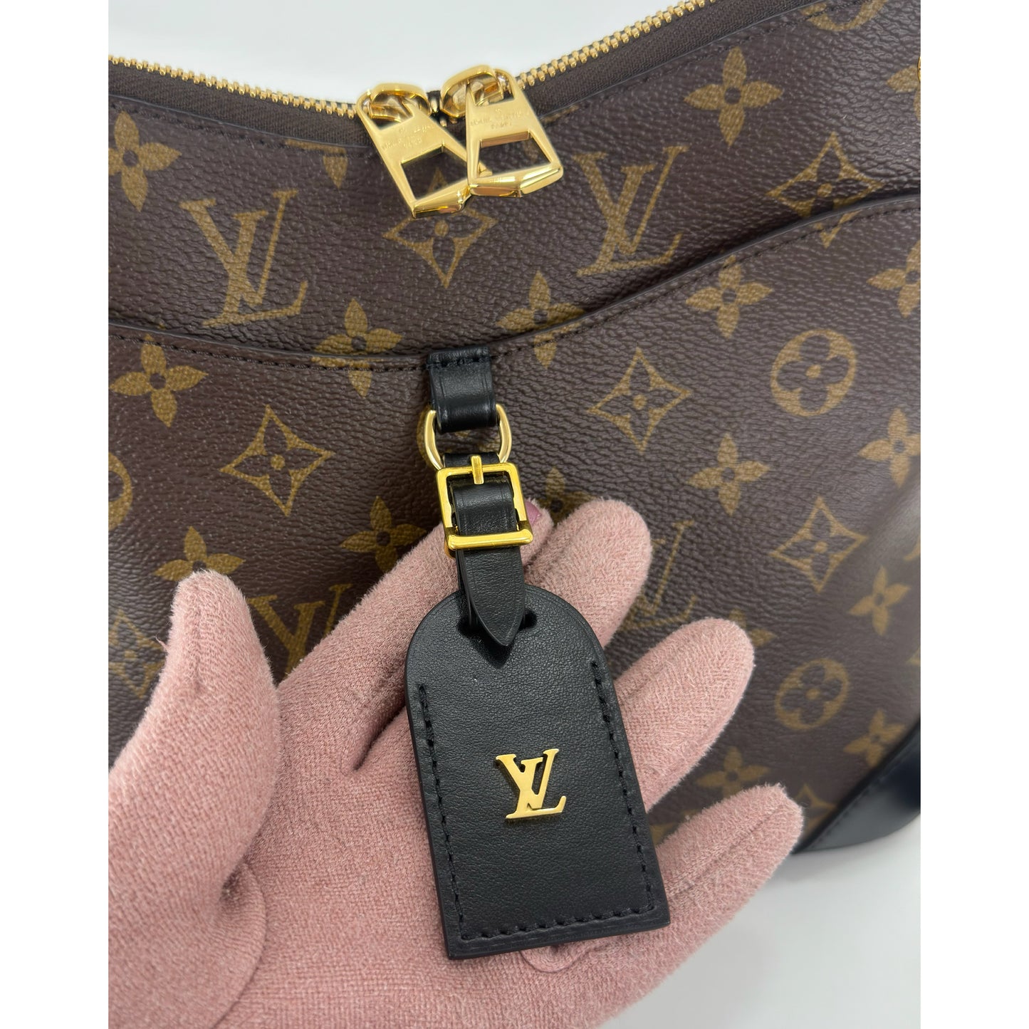 Louis Vuitton Monogram Canvas Odeon PM Noir