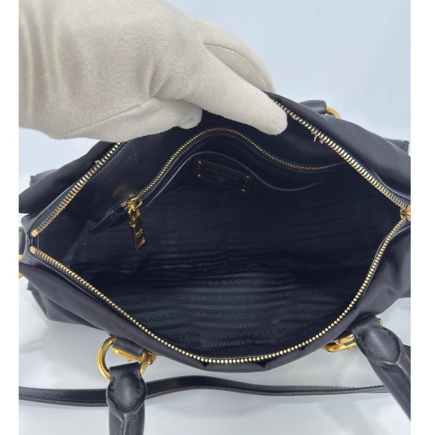 Prada Black Tessuto Nylon