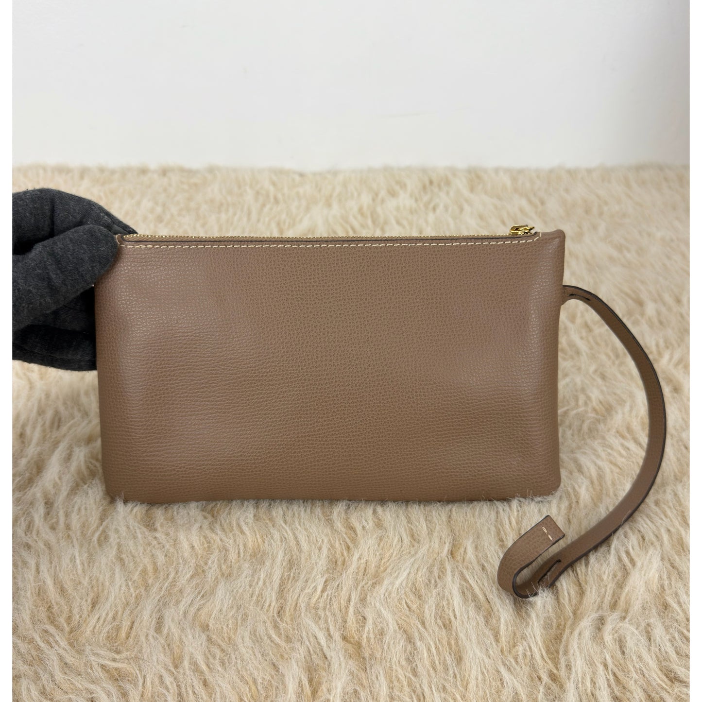 Polène Textured Calfskin Cyme Large Tote Root