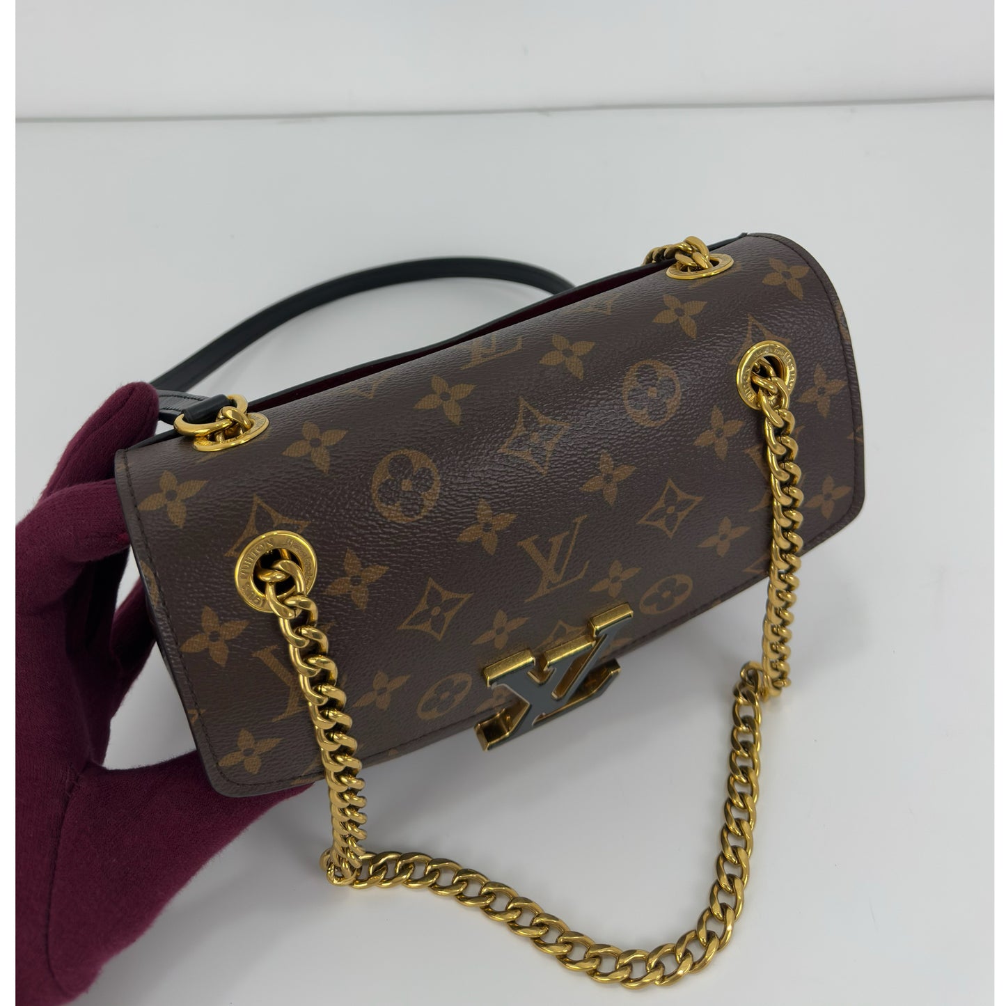 Louis Vuitton Monogram Passy Chain Shoulder Bag