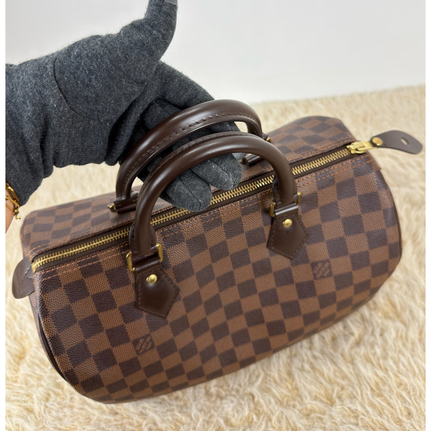 Louis Vuitton Speedy 30 Damier Ebene Canvas