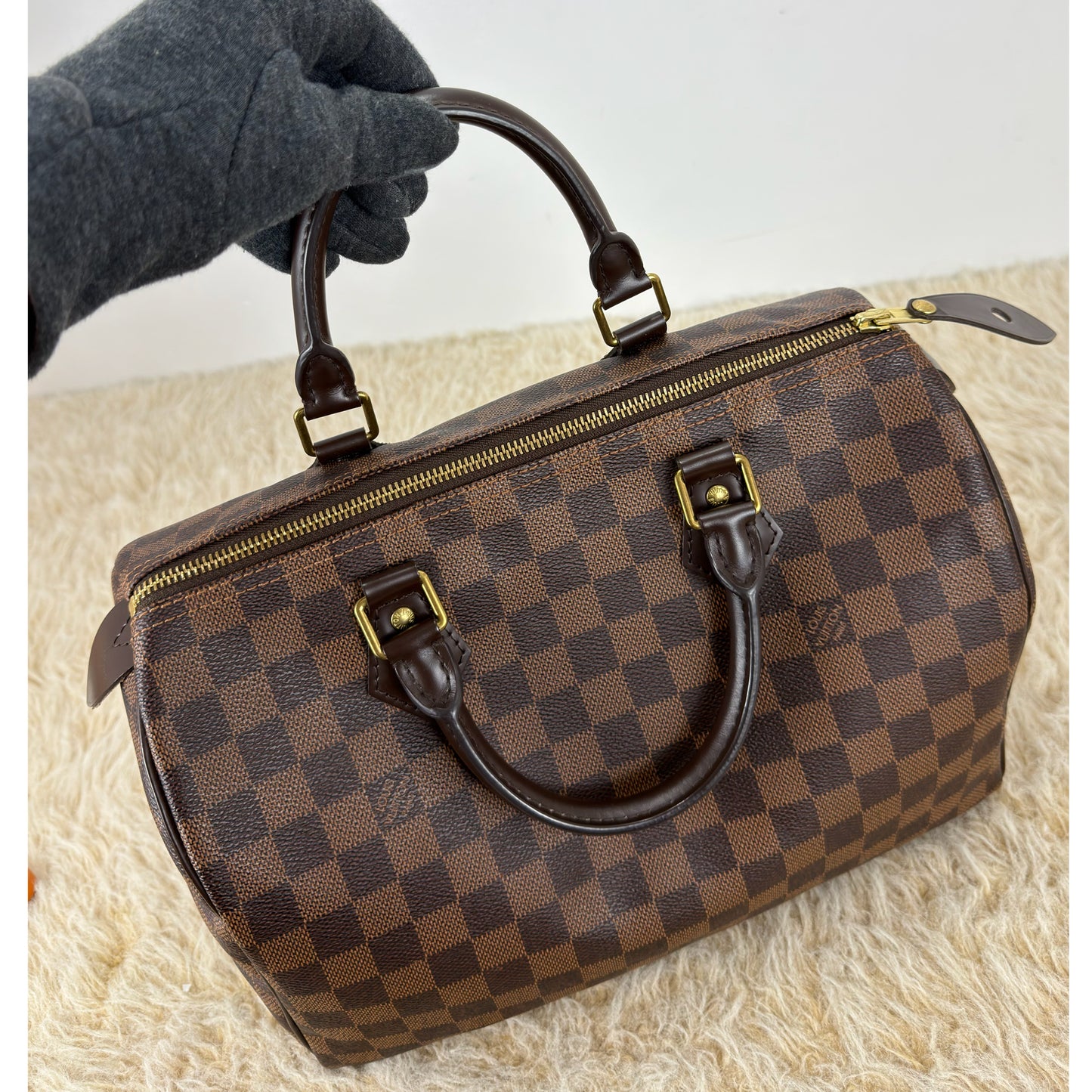 Louis Vuitton Speedy 30 Damier Ebene Canvas