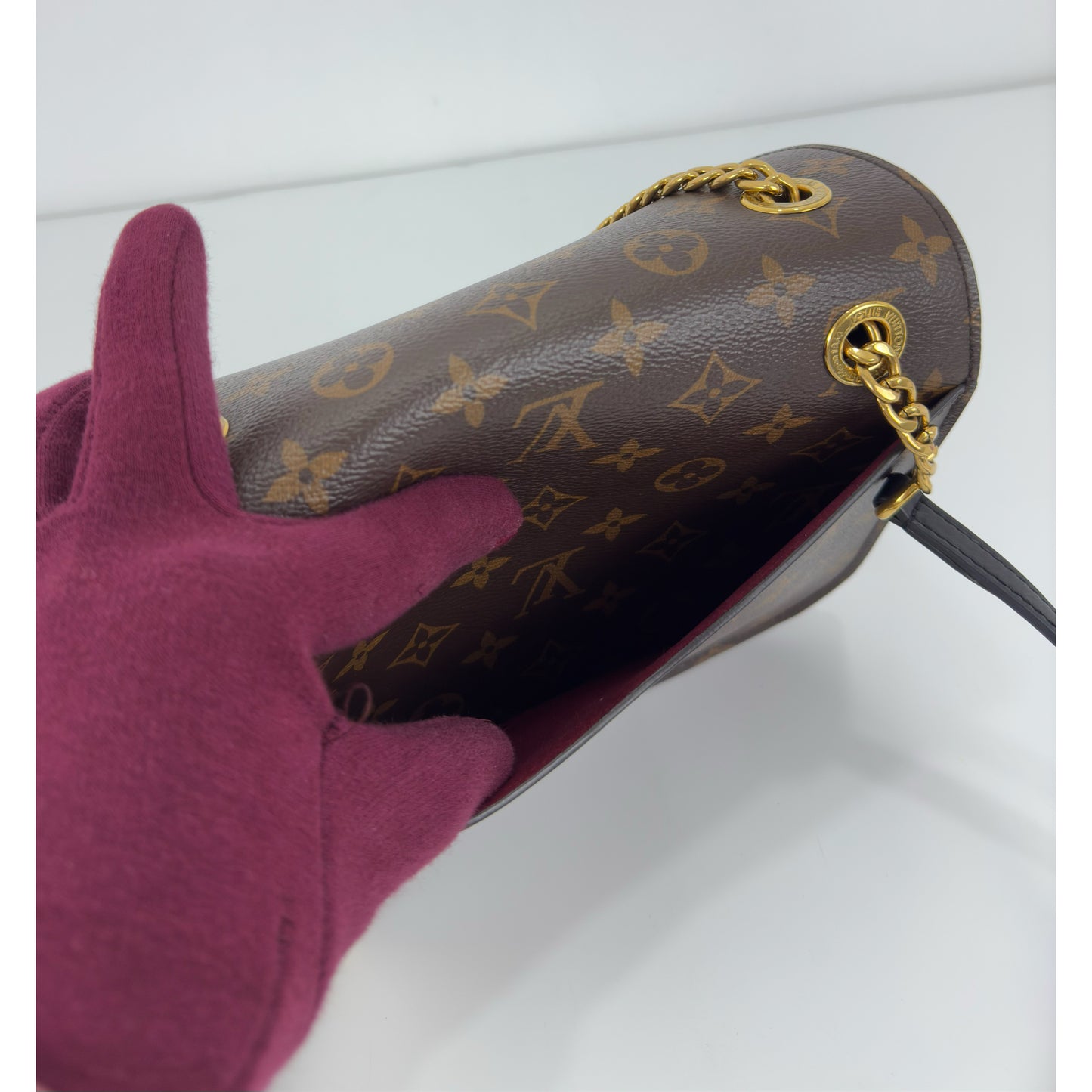 Louis Vuitton Monogram Passy Chain Shoulder Bag