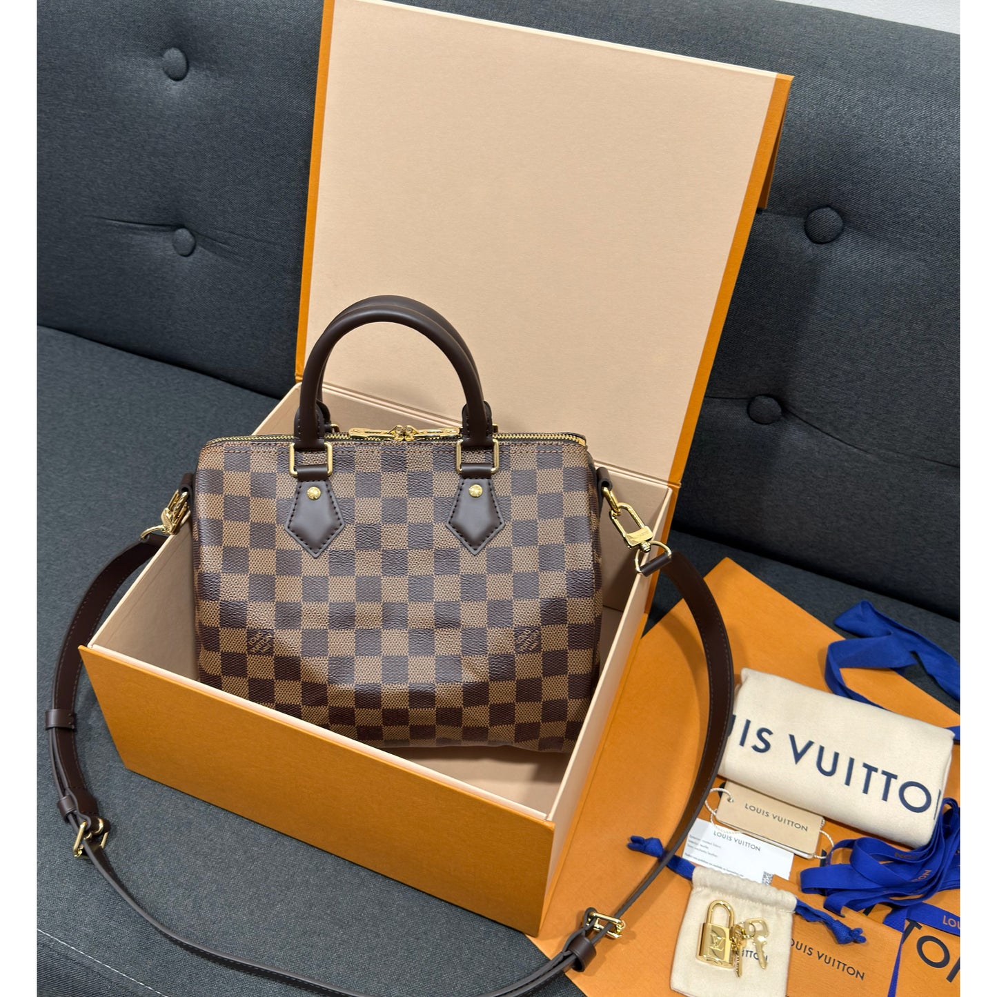 Louis Vuitton Bando 25 Damier Ebene