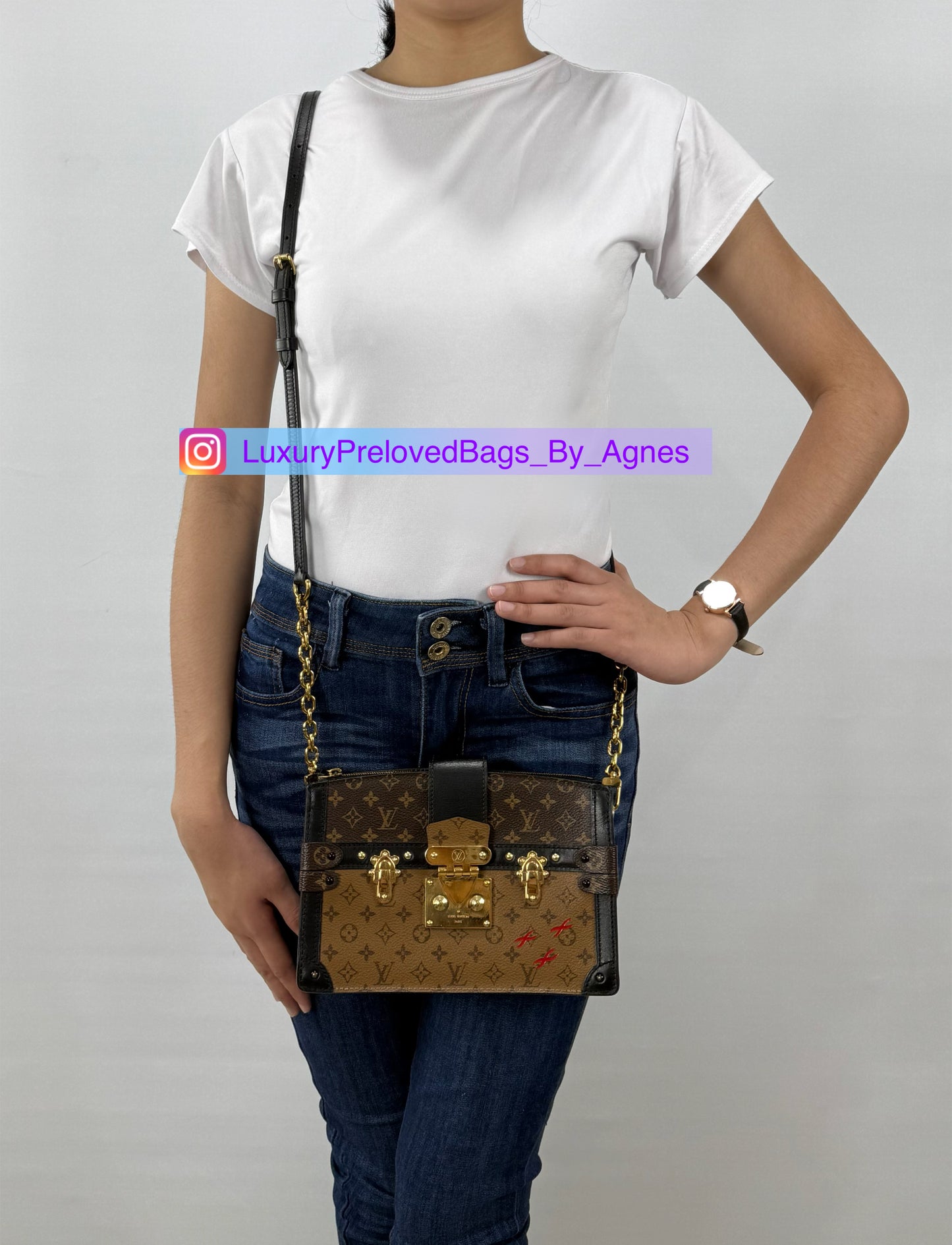 Louis Vuitton Trunk Clutch Reverse Monogram