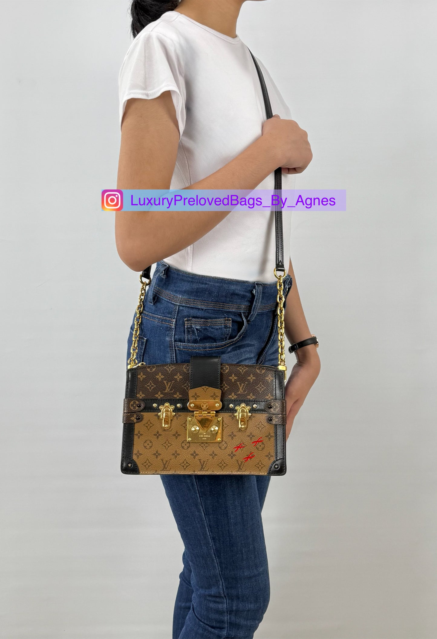 Louis Vuitton Trunk Clutch Reverse Monogram