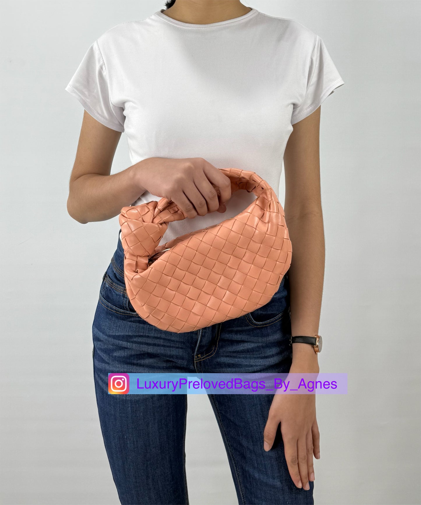 Bottega Venetta Nappa Intrecciato Mini Jodie