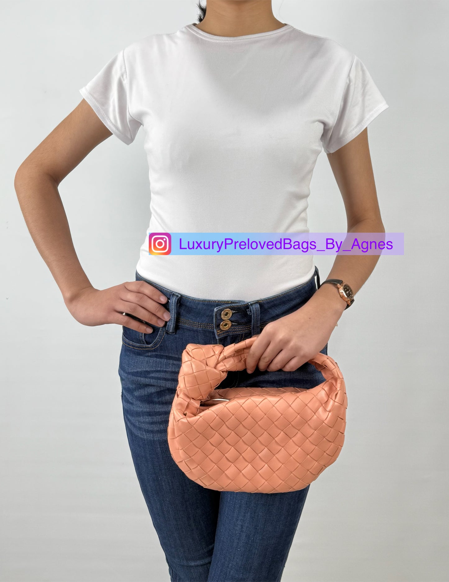 Bottega Venetta Nappa Intrecciato Mini Jodie