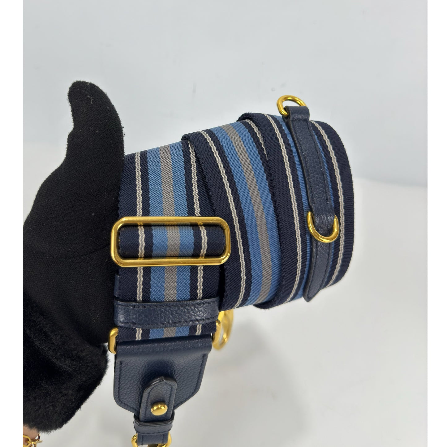 Prada Vitello Phenix Leather Crossbody Bag