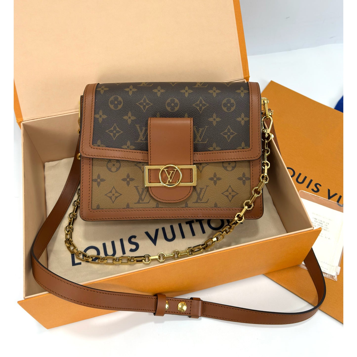 Louis Vuitton Dauphine MM Reverse Monogram