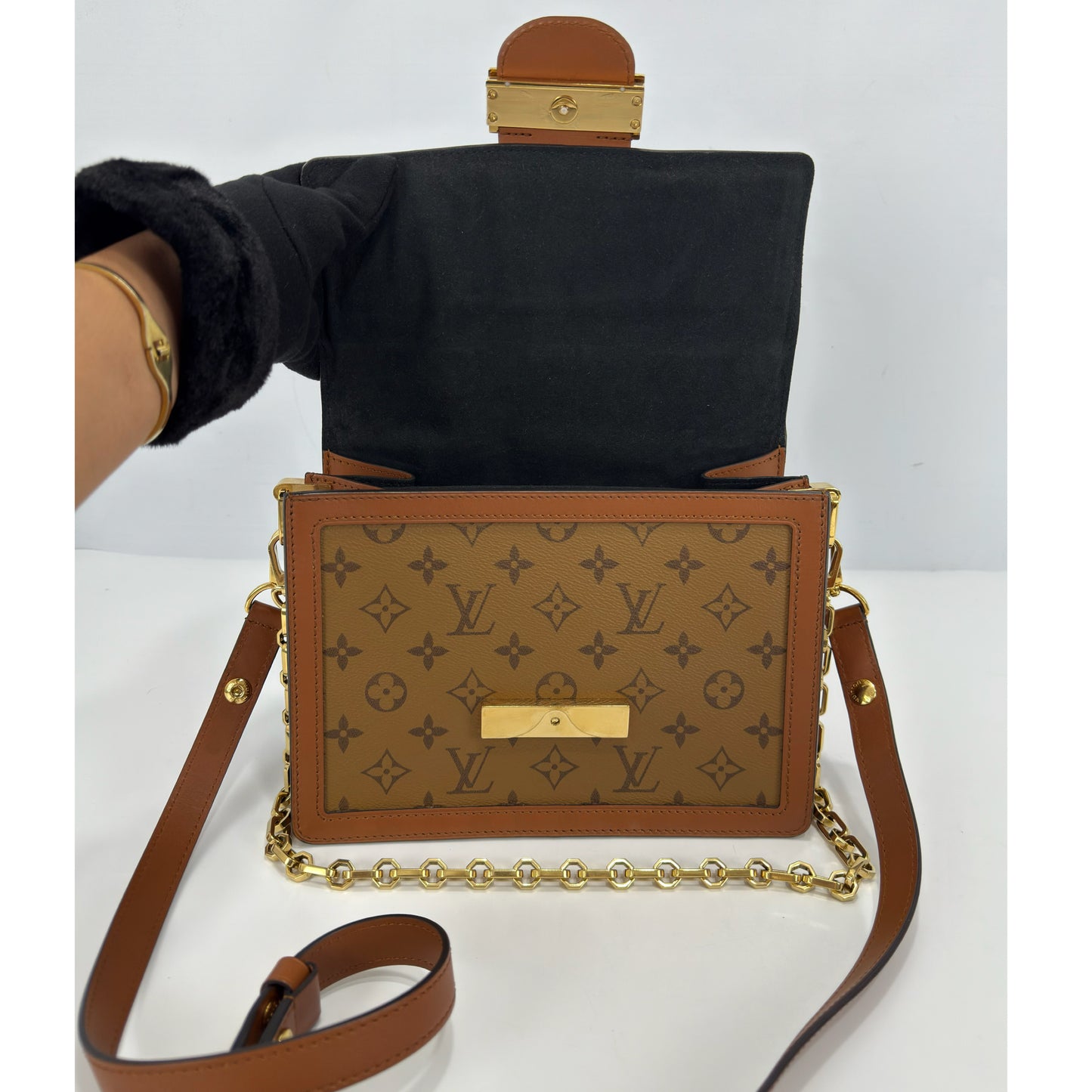 Louis Vuitton Dauphine MM Reverse Monogram