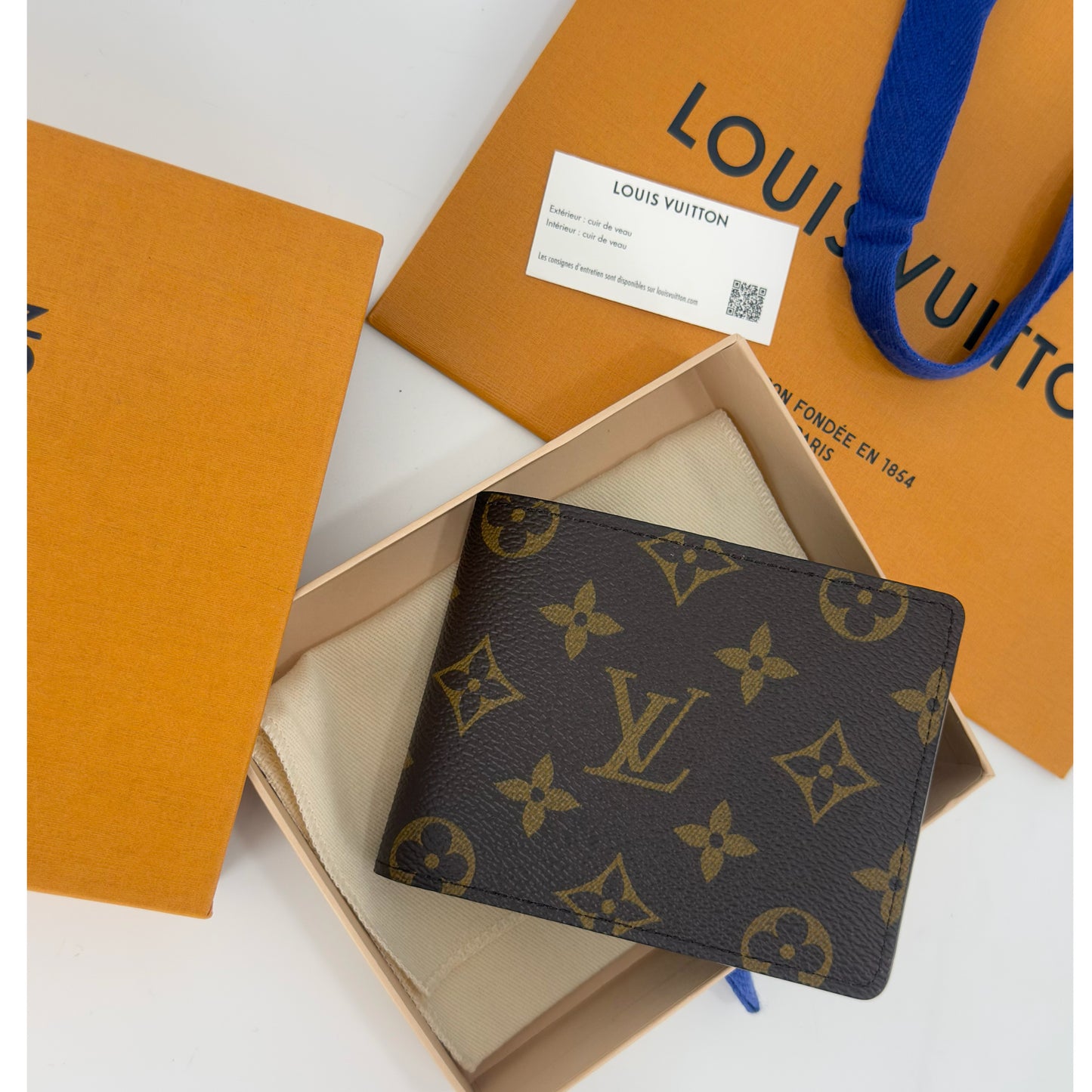 Louis Vuitton Monogram Canvas Multiple Wallet Bifold