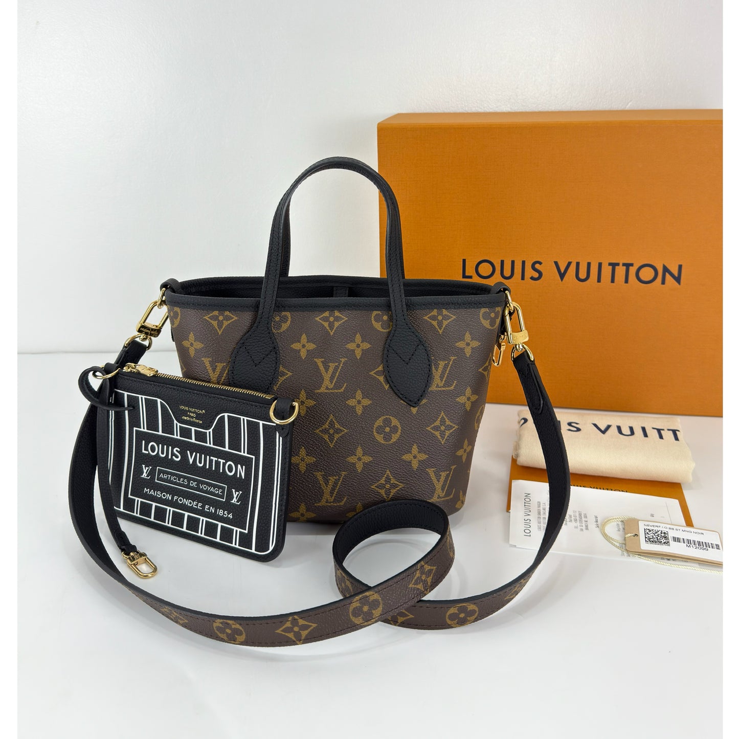 Louis Vuitton Neverfull Bandoulière Inside Out BB