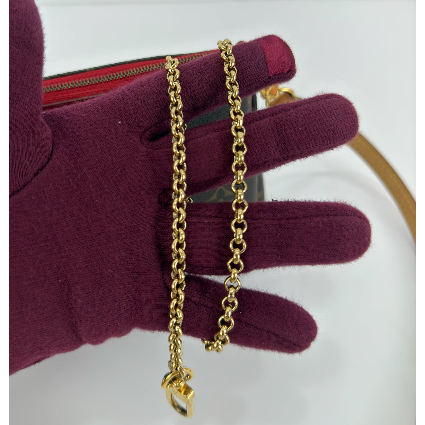 Louis Vuitton Pallas Cluth Monogram Canvas