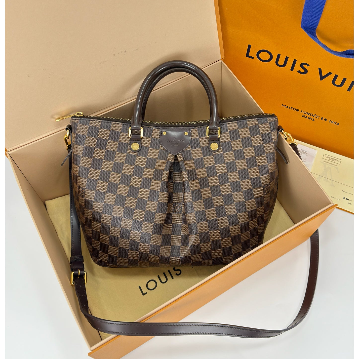 Louis Vuitton Siena MM Damier Ebene