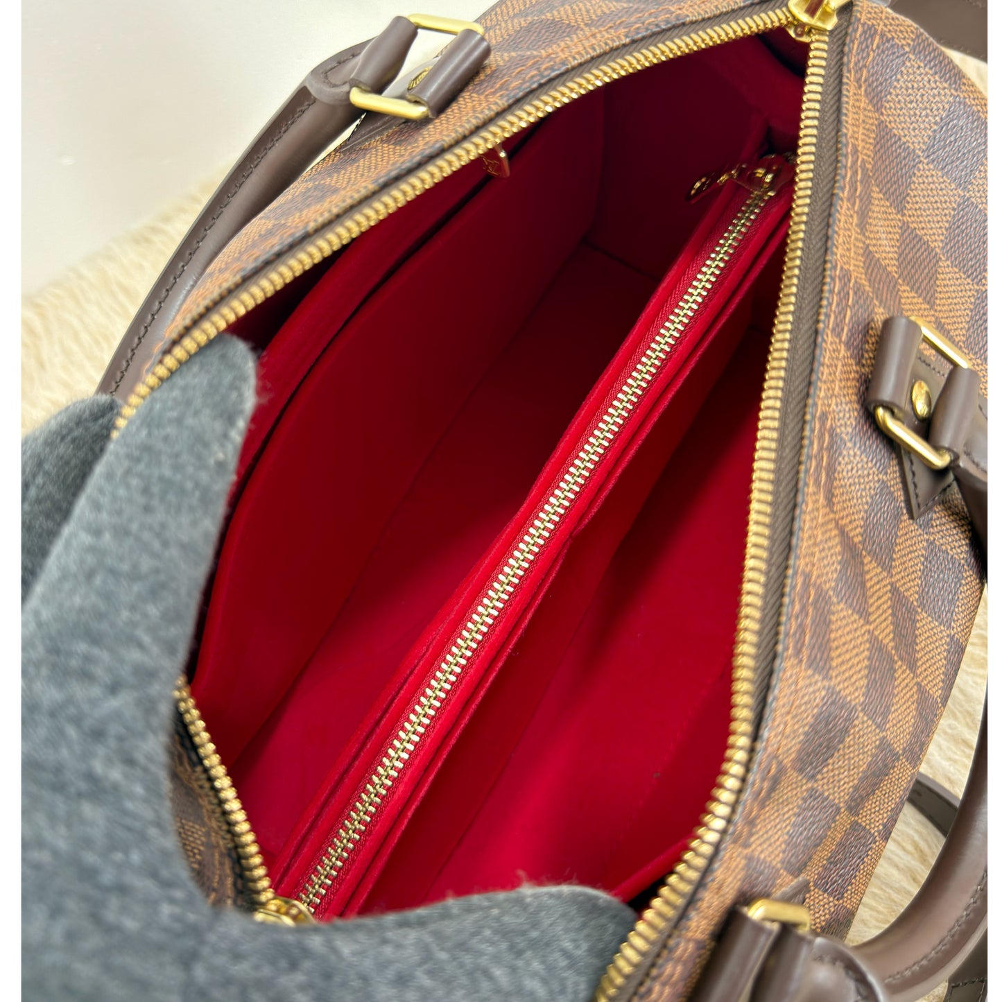 Loui Vuitton Speedy Bandoulière 30 Damier Ebene