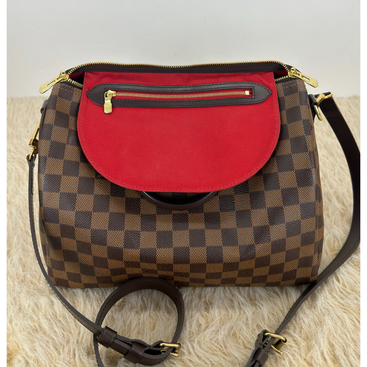 Loui Vuitton Speedy Bandoulière 30 Damier Ebene