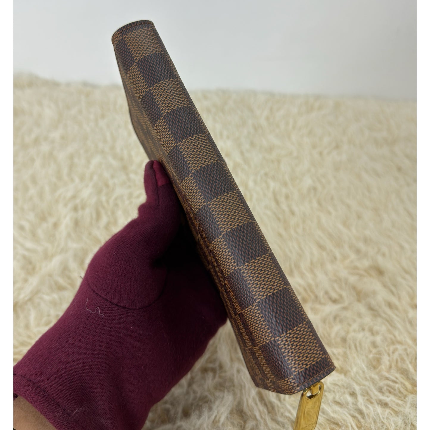 Louis Vuitton Damier Ebene Zippy Wallet