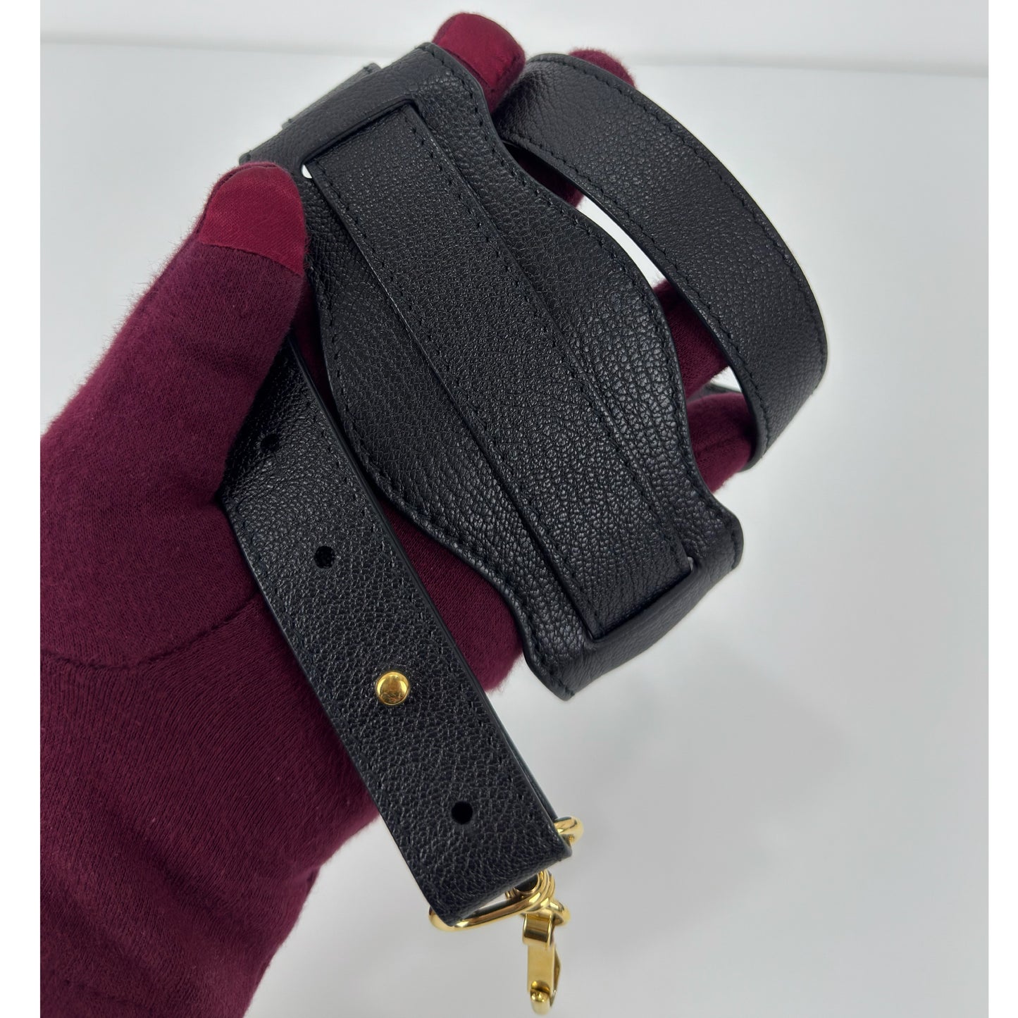 Balenciaga Black Leather Mini Classic Metallic
Edge City Bag