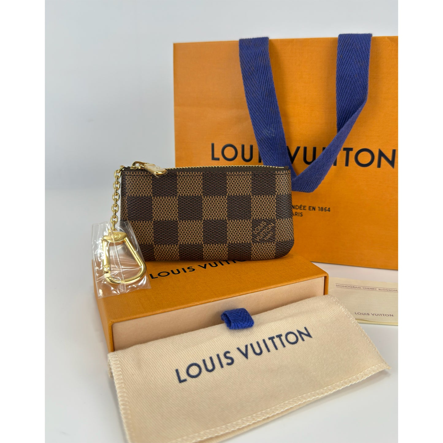 Louis Vuitton Key Cles Damier Ebene