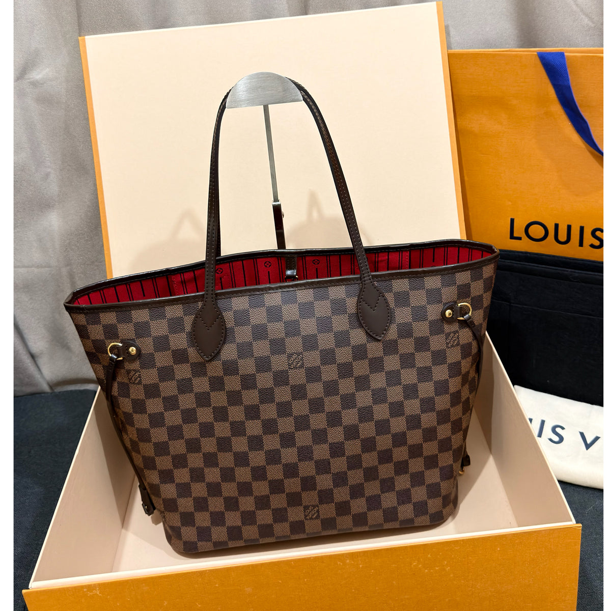 Louis Vuitton Neverfull MM Damier Ebene