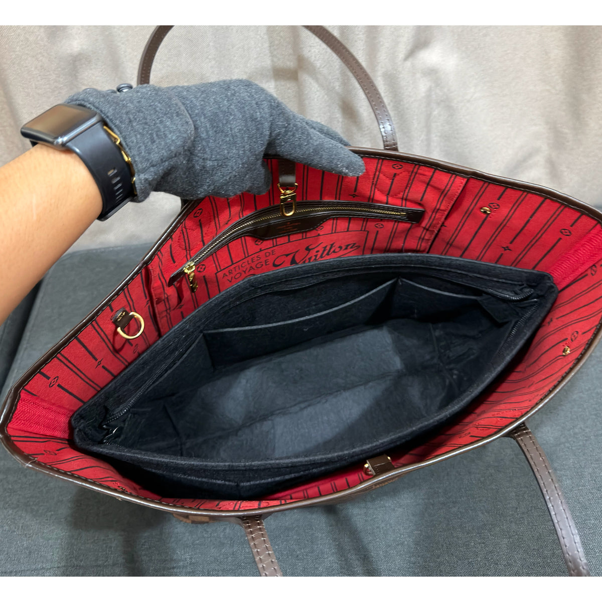 Louis Vuitton Neverfull MM Damier Ebene