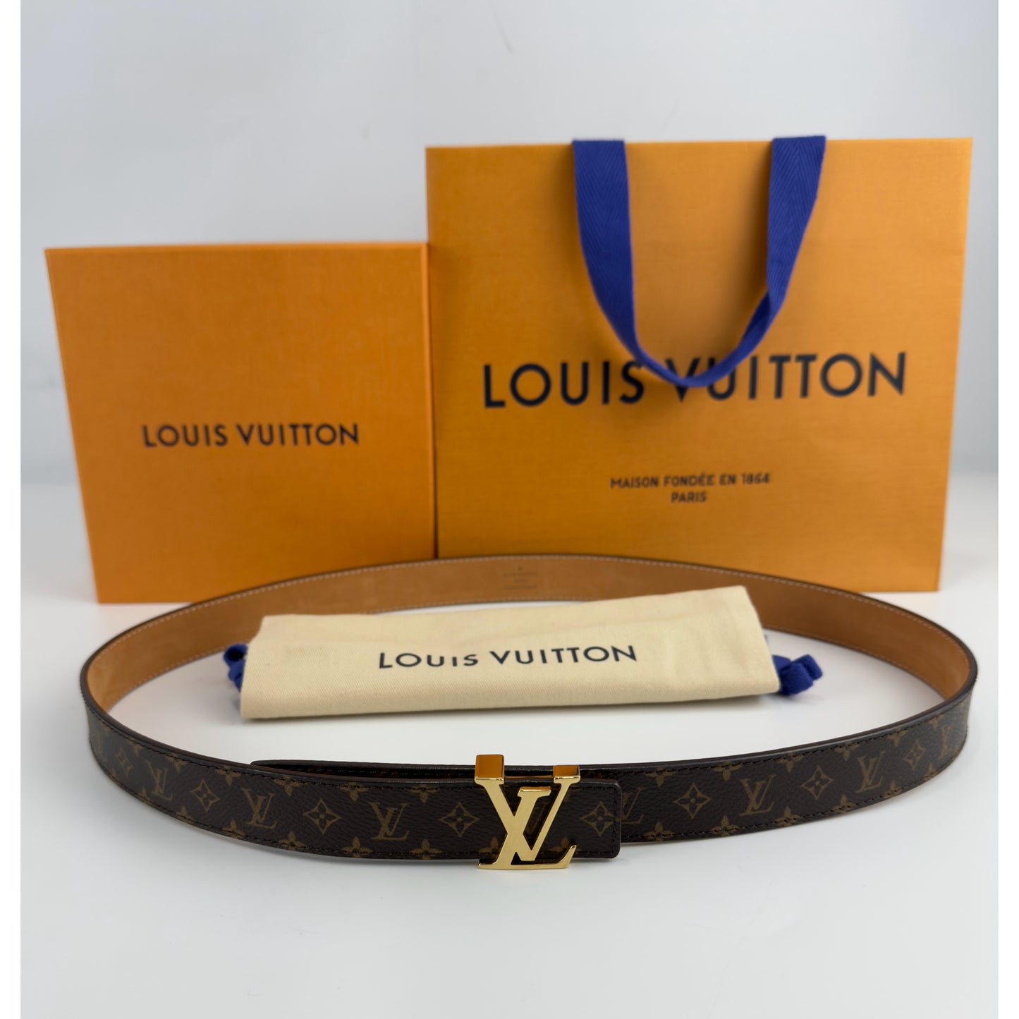 Louis Vuitton Iconic Reversible Belt Monogram